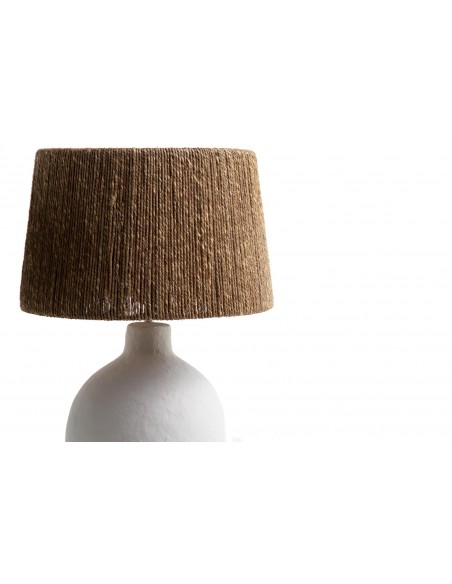 Επιτραπέζιο Φωτιστικό Fajra Seagrass White Beige... 2