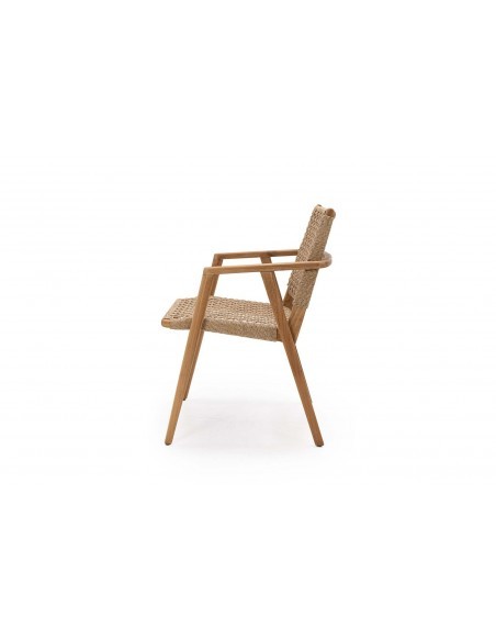 Καρέκλα Τραπεζαρίας με μπράτσα Kimon (53x61x81) Soulworks 0940002