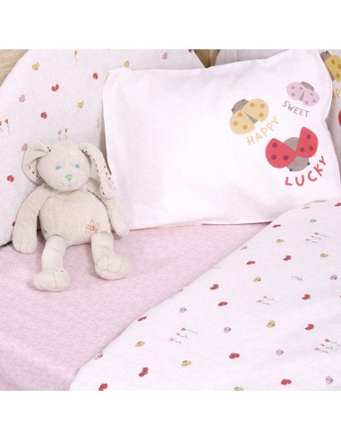 Σετ Σεντόνια Κούνιας 120x170 Lady Bug