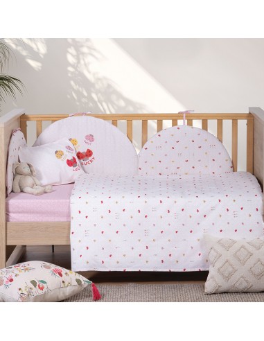 Σετ Σεντόνια Κούνιας 120x170 Lady Bug