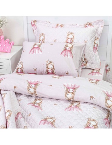 Σετ Παιδικά Σεντόνια + Κουβερλί Little Queen