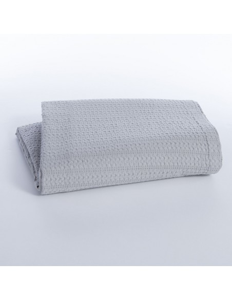 Κουβέρτα Πικέ Υπέρδιπλη 220x240 Cool L.Grey 2