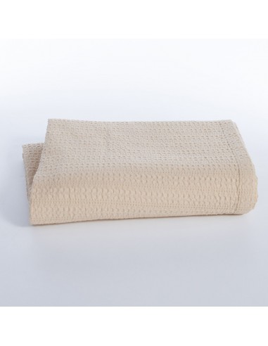 Κουβέρτα Πικέ Μονή 160x240 Cool Sand