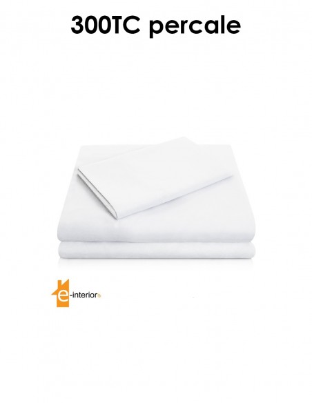 Σεντόνι Λευκό Βαμβακοσατέν Kalia - 300 TC - 245Χ290 |...