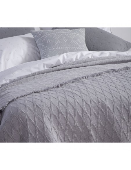Κουβέρτα Υπέρδιπλη 230x240 Outlast Grey 2