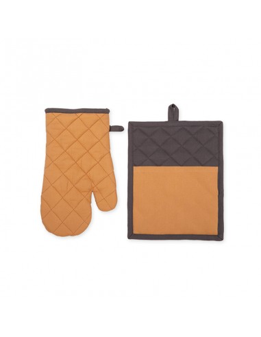 Σετ Πιάστρα Γάντι Perfetto Mustard