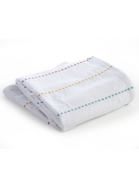 Βρεφική Κουβέρτα Λίκνου 80x110 Life Line Coral/Yellow