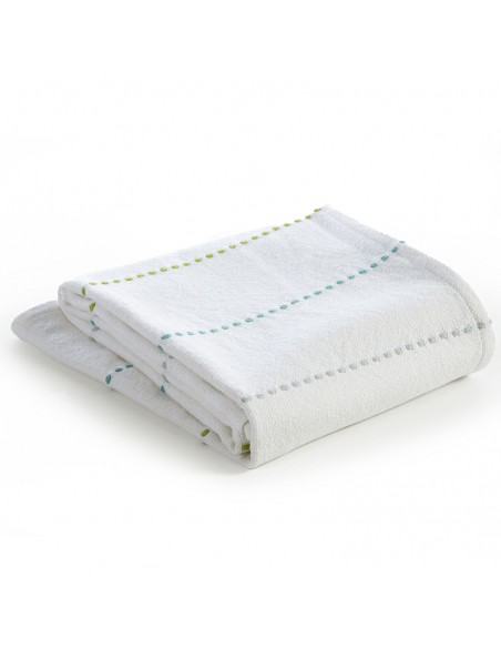 Κουβέρτα Λίκνου 80x110 Life Line Aqua/Lime