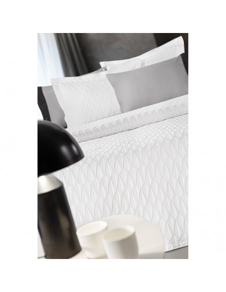 Κουβέρτα Υπέρδιπλη 245x260 Medici White 2