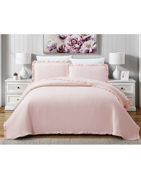 Σετ Κουβερλί Υπέρδιπλο 220x240 Armony Pink 2