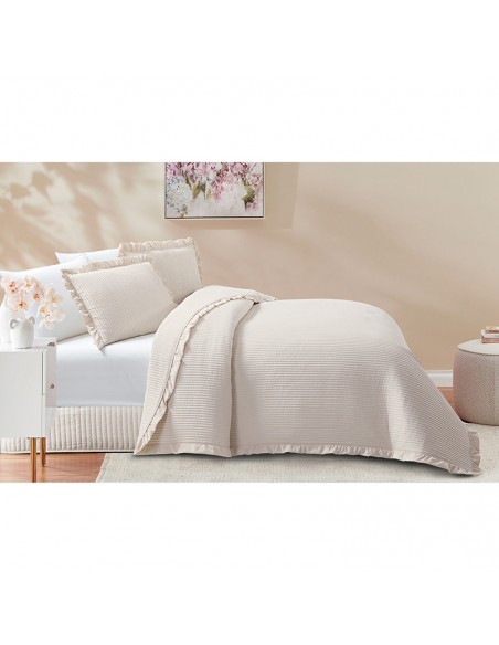 Σετ Κουβερλι Υπέρδιπλο 220x240 Armony Beige