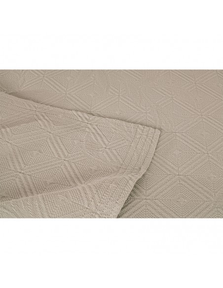 Κουβέρτα Υπέρδιπλη 260x240 Kiera Beige