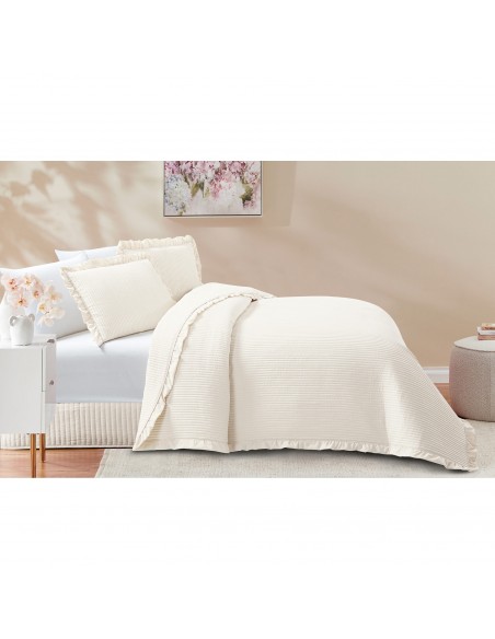 Σετ Κουβερλί Υπέρδιπλο 220x240 Armony Cream