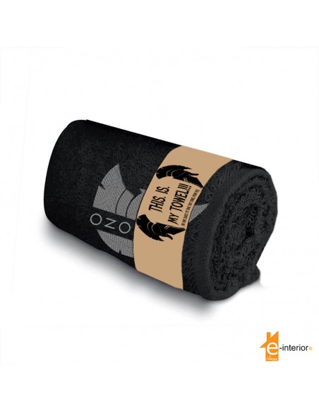 ΜΑΥΡΗ ΠΕΤΣΕΤΑ SPARTAN WARRIOR ΜΕ ΟΝΟΜΑ 500gr