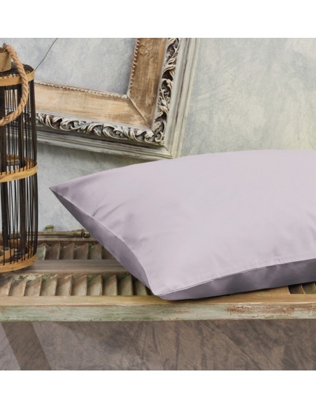 Μαξιλαροθήκες Μονόχρωμες Power Nap Premium - M.Grey, 50x70