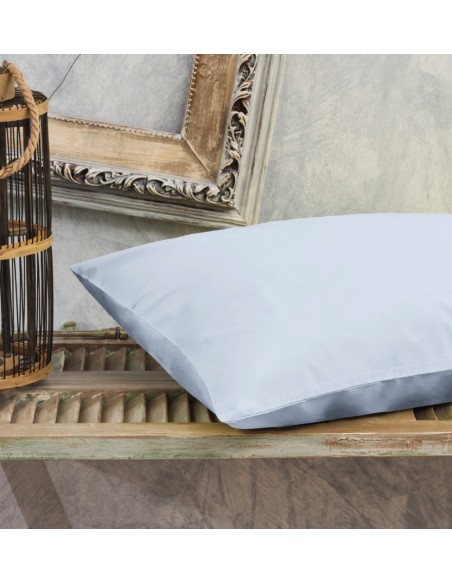 Μαξιλαροθήκες Μονόχρωμες Power Nap Premium - L.Blue, 50x70