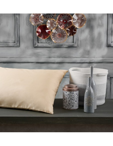 Μαξιλαροθήκες Μονόχρωμες Power Nap Premium - Beige, 50x70