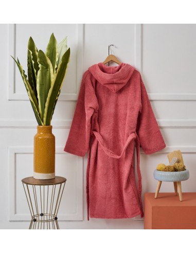 Μπουρνούζι με Κουκούλα Pure Cotton - Rose Pink,...