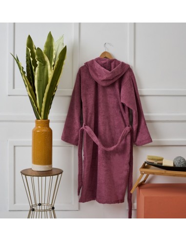Μπουρνούζι με Κουκούλα Pure Cotton - Dusty...