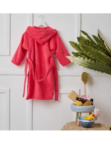 Νέο Μπουρνούζι με Κουκούλα Beauty Line - Strawberry, 12-14 ετών