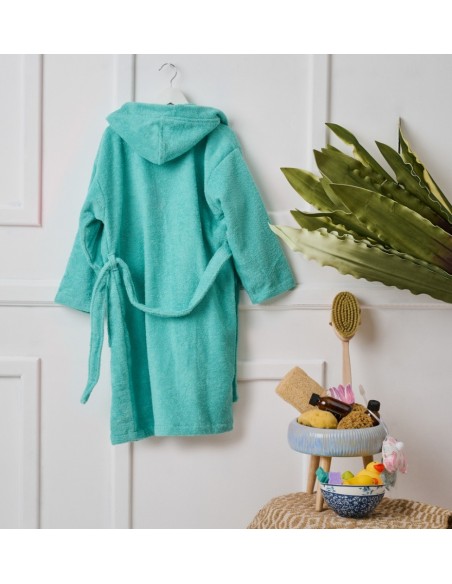 Νέο Μπουρνούζι με Κουκούλα Beauty Line - Acqua, 12-14 ετών