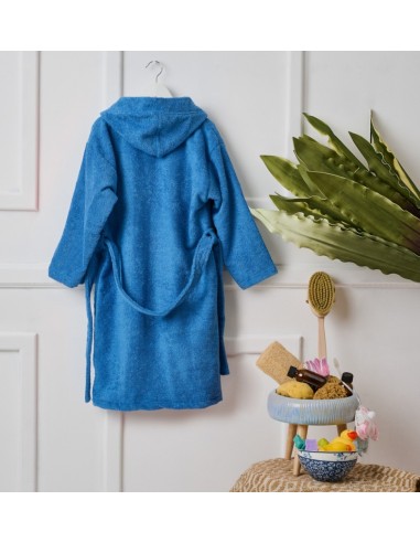 Νέο Μπουρνούζι με Κουκούλα Beauty Line - Blue,...