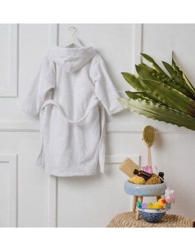 Νέο Μπουρνούζι με Κουκούλα Beauty Line - White,...