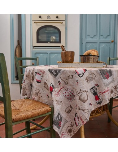 Τραπεζομάντηλα Κουζίνας Cook - Red, 140x140cm