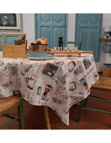 Τραπεζομάντηλα Κουζίνας Cook - Purple, 140x140cm