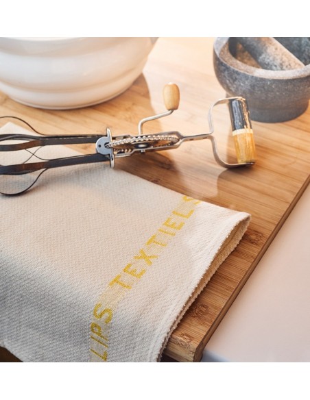 Πετσέτα Κουζίνας Ζακάρ Πικέ Dry - Beige - Yellow