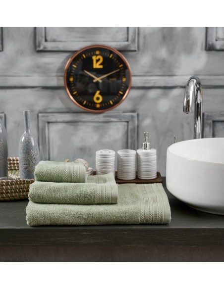 Πετσέτα Μονόχρωμη New Cotton Series - Sage, Σώματος 75x150