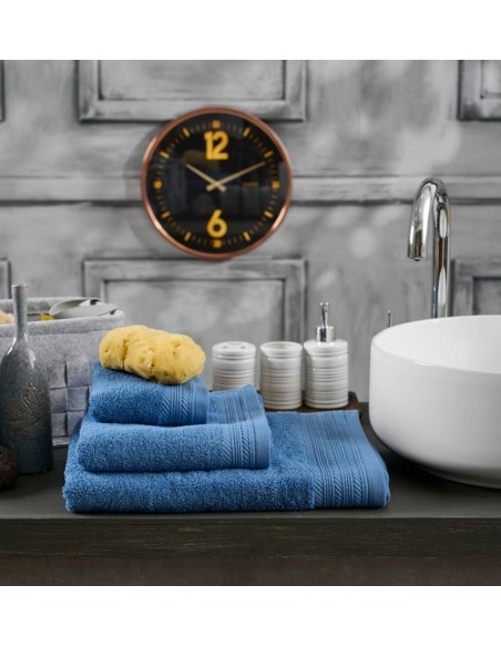 Πετσέτα Μονόχρωμη New Cotton Series - Blue, Χεριών 30x50