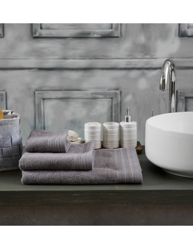 Πετσέτα Μονόχρωμη New Cotton Series - Grey,...