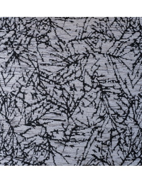 Ριχτάρι Καναπέ Chenille VERA Grey-Black - Grey - Black, Διθέσιο (180x250)