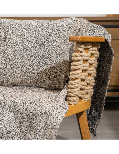 Ριχτάρι Καναπέ Chenille ANI Beige-Black - Beige...