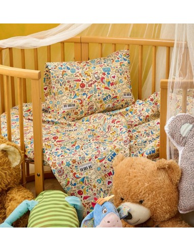 Σεντόνια Σετ Music - 120x160, 90x130+15, 30x40