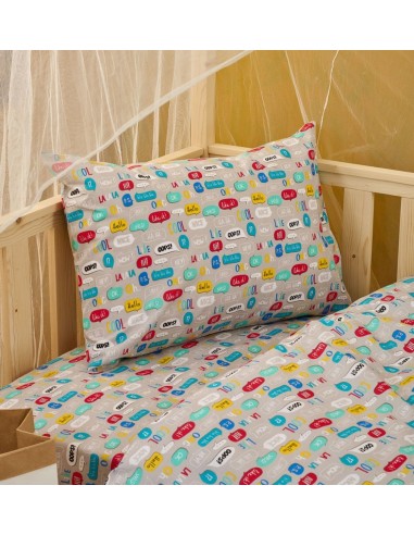 Παπλωματοθήκη Παιδική Texts - 160x240