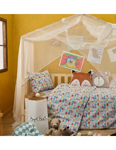 Σεντόνια Σετ Παιδικό Texts - Μονά (2x 160x240 +...