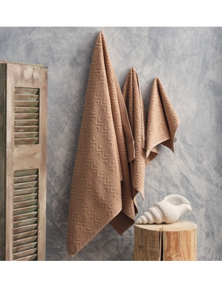 Πετσέτα Ζακάρ Sienna Latte - Σώματος 80x150