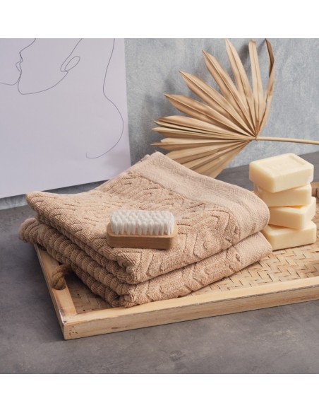 Πετσέτα Ζακάρ Sienna Latte - Σώματος 80x150