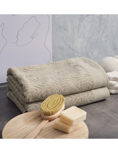 Πετσέτα Ζακάρ Sienna Dusty Green - Σώματος 80x150