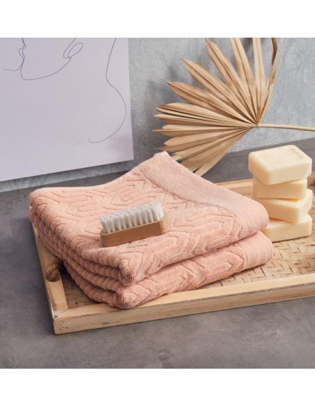 Πετσέτα Ζακάρ Sienna Powder - Σώματος 80x150