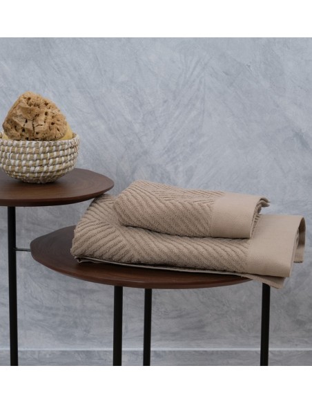 Πετσέτα Ζακάρ Venice Greige - Σώματος 80x150