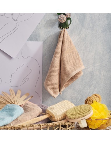 Πετσέτα Ζακάρ Pop Corn Latte - Σώματος 80x150