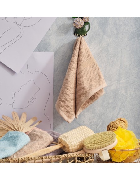 Πετσέτα Ζακάρ Pop Corn Latte - Σώματος 80x150