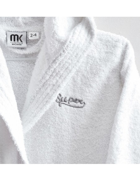 Μπουρνούζι με Κουκούλα Beauty Line - Fuschia, 6-8 ετών