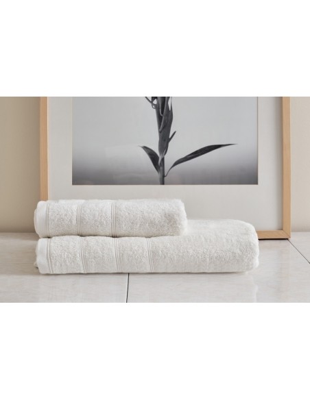 Πετσέτα Μονόχρωμη Lovable - Ivory, Σώματος 80x150