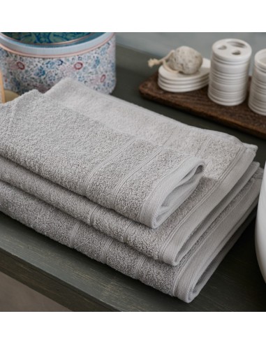 Πετσέτα Μονόχρωμη Lovable - L.Grey, Προσώπου...