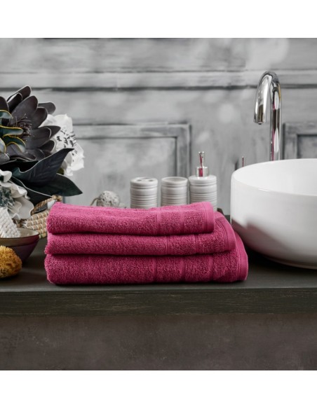 Πετσέτα Μονόχρωμη Lovable - Rodi, Προσώπου 50x100