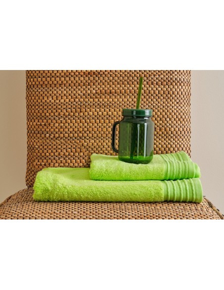 Πετσέτα Μονόχρωμη Baboo - Green, Σώματος 80x150